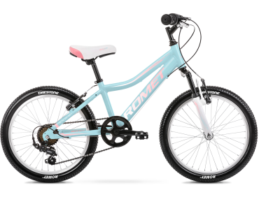 Rower dziecięcy Romet JOLENE 20 KID 2 2021 niebiesko-różowy