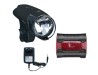 LED-refl do lad. Set b&m IXON IQ Premium z bateria & ladowarka+Ixback senso
