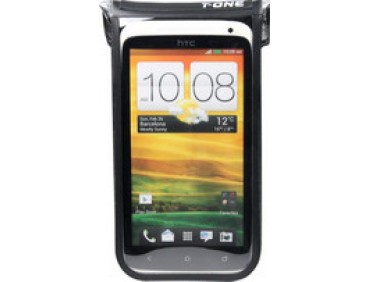 Smartphone etui T-One Akula II PU, czarn,,wodoodporny, 148x75x15mm