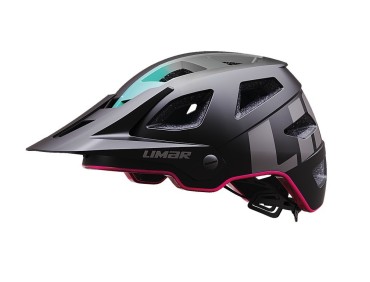 kask rowerowy Limar Delta czarny mat pink rozL 57 62 cm