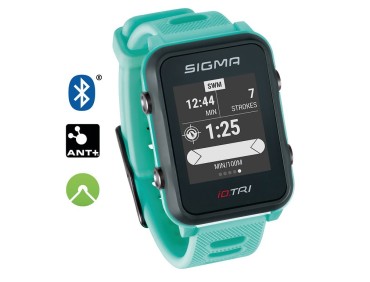zegarek sportowy Sigma ID Tri Basic neon mint