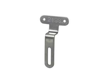 Chainguard Hesling Chainstay Bracket 55mm Silver